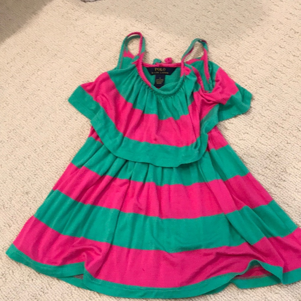 Size 4 polo striped dress